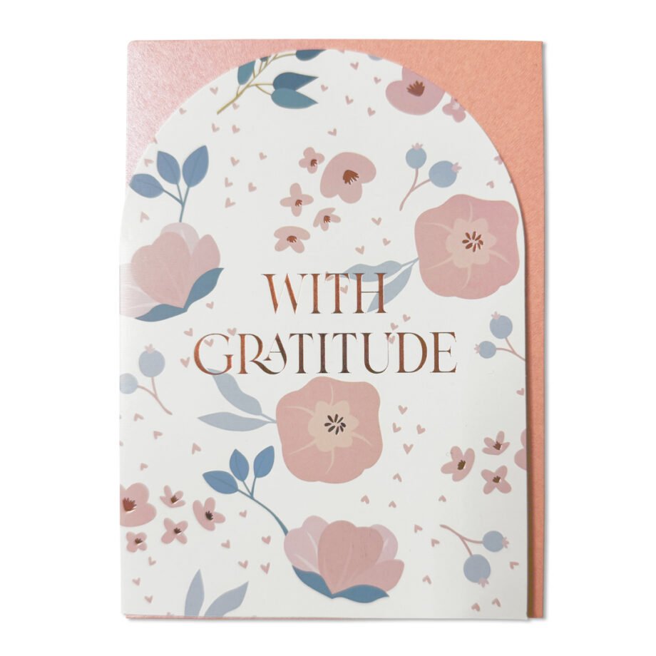 Gratitude Greeting Card